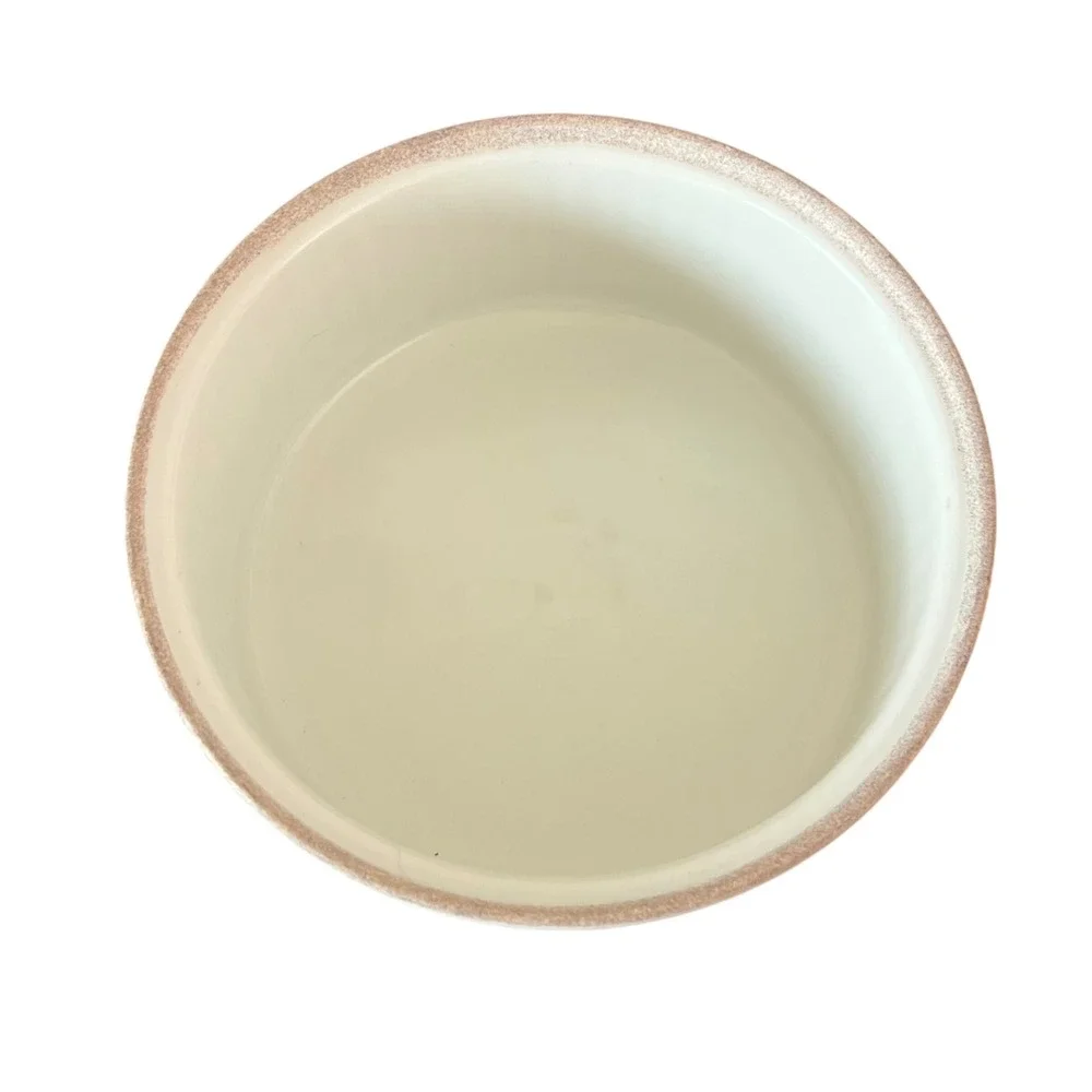 Aluminite Frugier Limoges France English Ivy Porcelain Souffle Dish Ramekin 7in